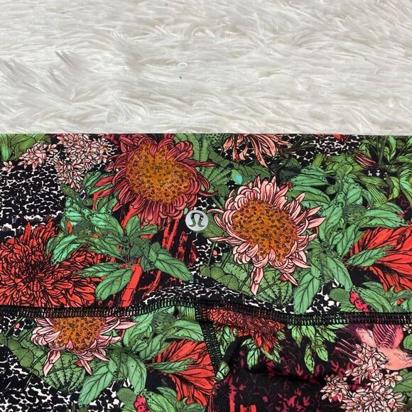 Lululemon Wunder Under Hi-Rise Leggings Sz 6 Tights 17" Inseam Zen Garden - Picture 9 of 10